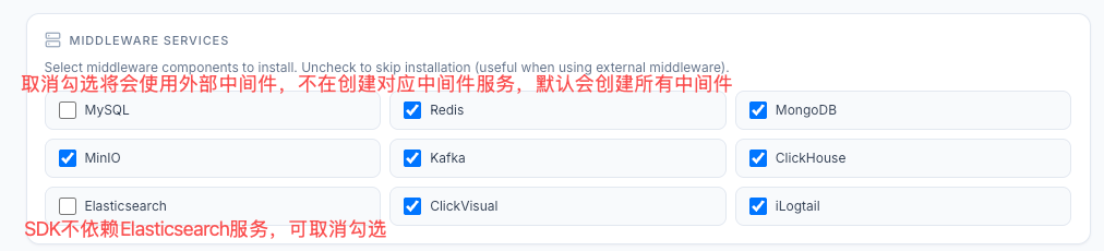 选择中间件